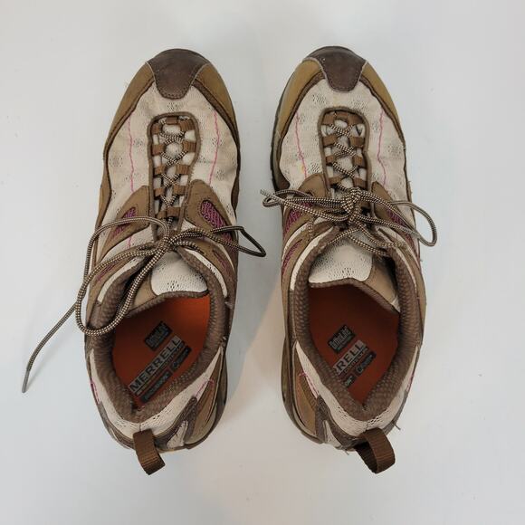 Merrell Siren Women's Shoes 11 Sync Brown Orthholite Vibram Outdoor Performance - Picture 9 of 12